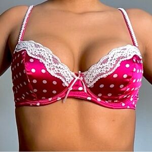 RARE POLKA DOT BRA - PIN UP STYLE